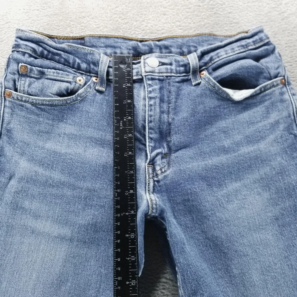 Levis 511 Jeans Mens‎ 32 Blue Slim Tapered Medium Wash Stretch Denim Comfort